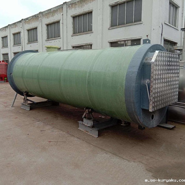 一体化玻璃钢提升泵站-高效提升污水-减少管道阻力